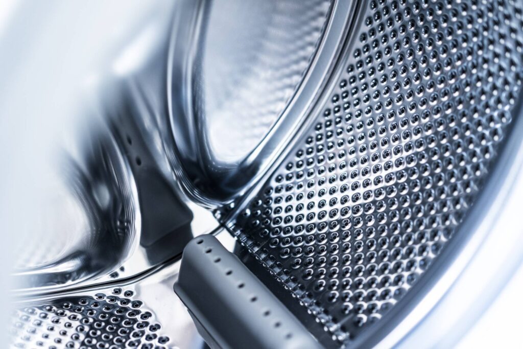 Inside Laundromat Washing Machine Drum Interior View #2 Free Photo