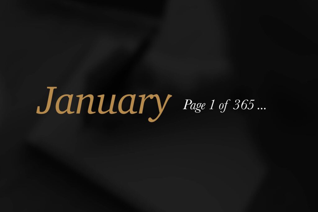 January Page 1 of 365 Free Photo