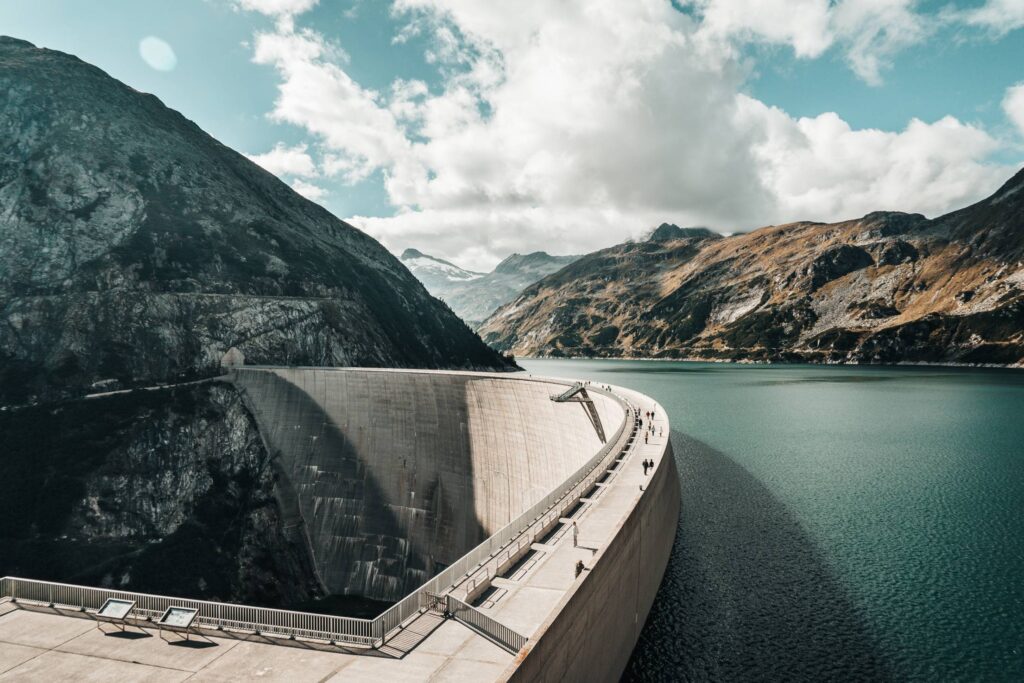 Kölnbrein Dam in Austria Free Photo