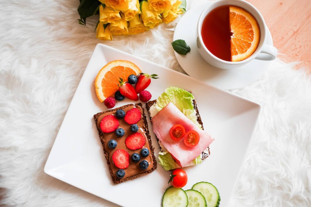 Lazy Sunday Healthy Breakfast Free Photo