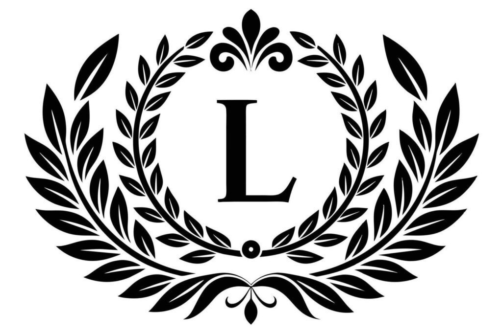 Leaf Letter L logo icon template design Stock Free