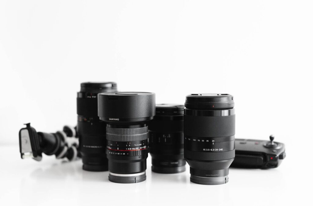 Lenses Photographer Camera Setup Free Photo