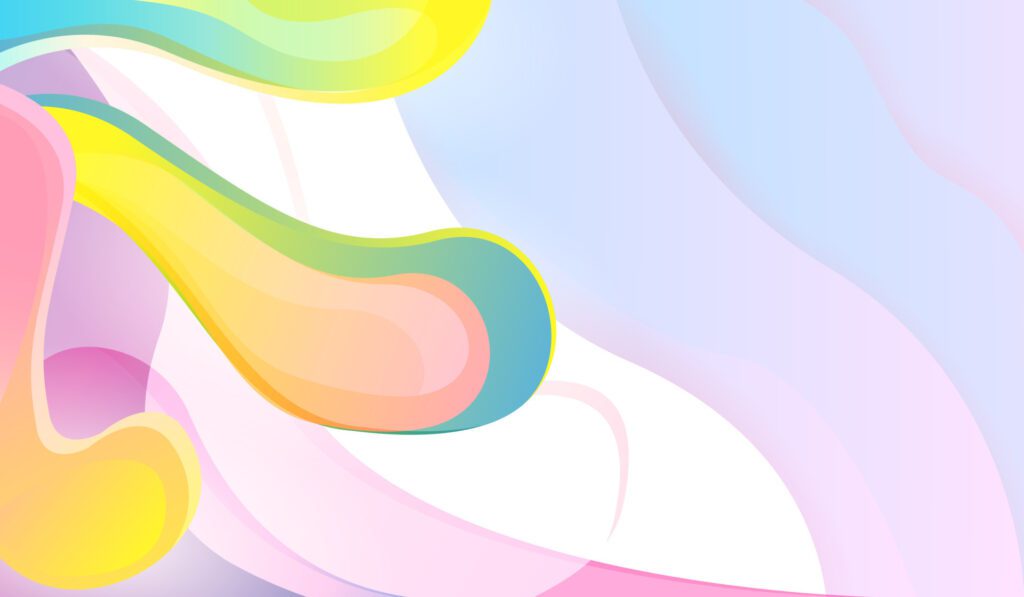 Liquid background colorful vector design Free Vector