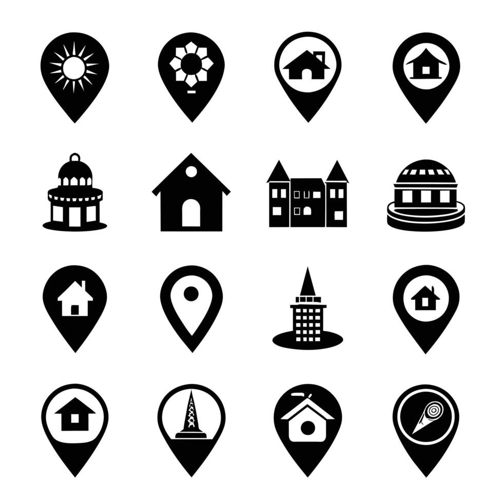 Location Icon Vectorr Stock Free