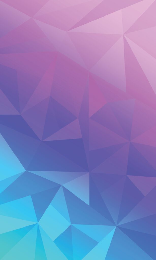 Low poly triangle pattern gradient background Free Vector