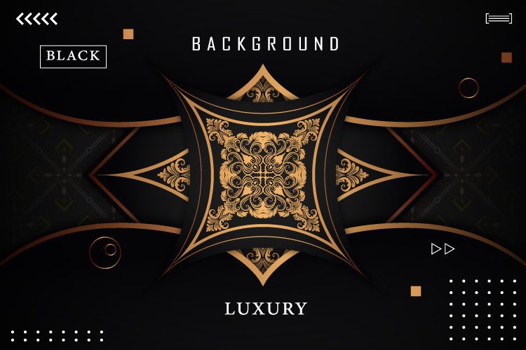 Luxury Gold Ornamental Background Free Vector