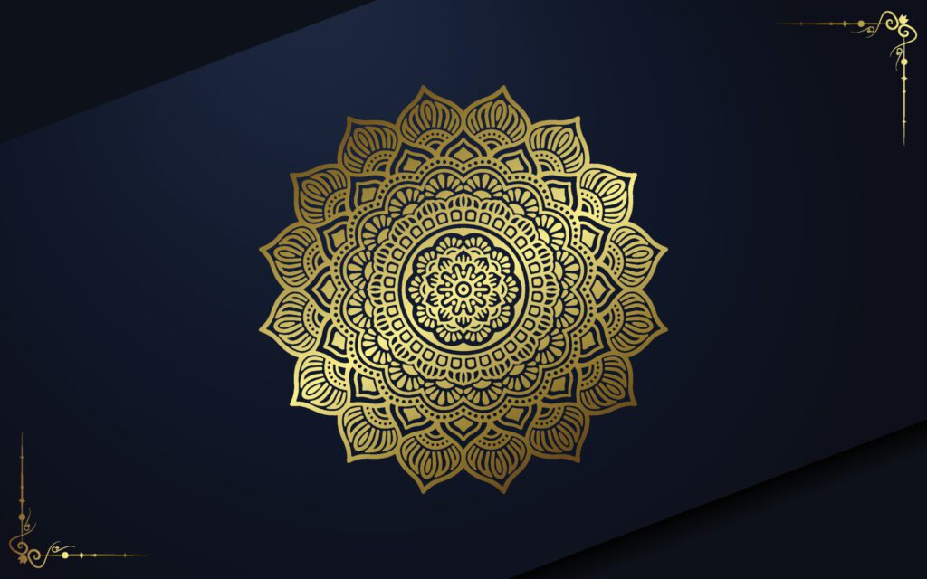 Luxury ornamental mandala background with arabic islamic east pattern style Free Vector and Free SVG