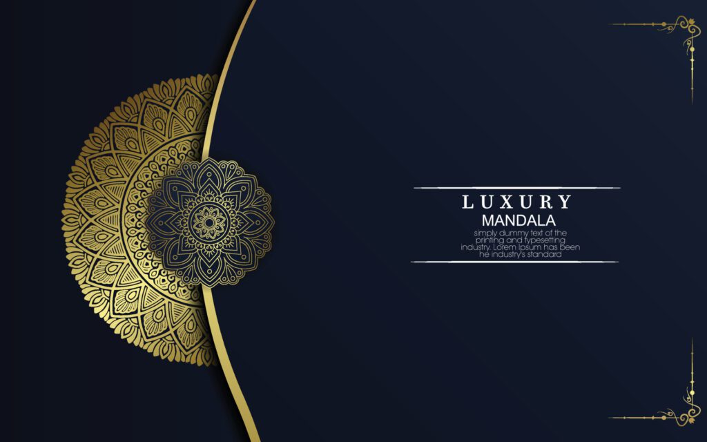 Luxury ornamental mandala background with arabic islamic east pattern style Free Vector