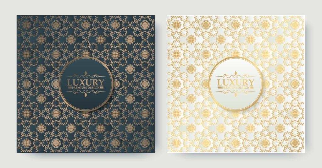 Luxury ornamental pattern texture background Free Vector