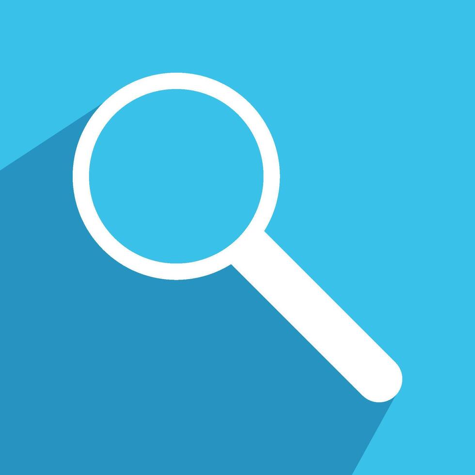 magnifying glass icon Stock Free