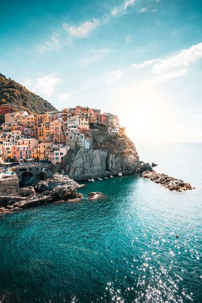 Manarola Vertical Free Photo