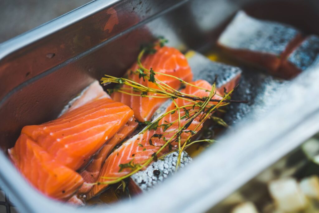 Marinated Salmon Free Photo