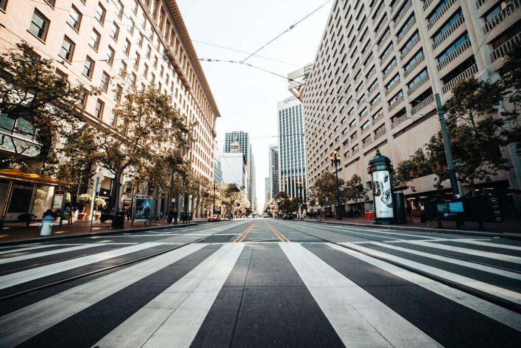 Market Street in San Francisco, California Free Photo