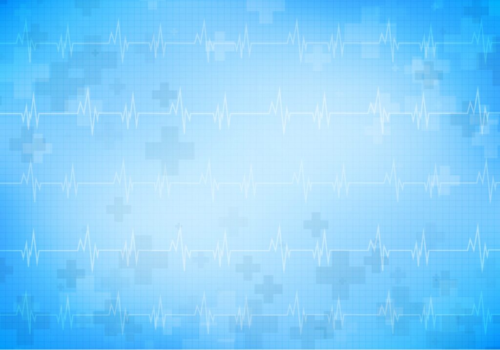 Medical Free Vector Background With Heart Monitor Free Vector and Free SVG