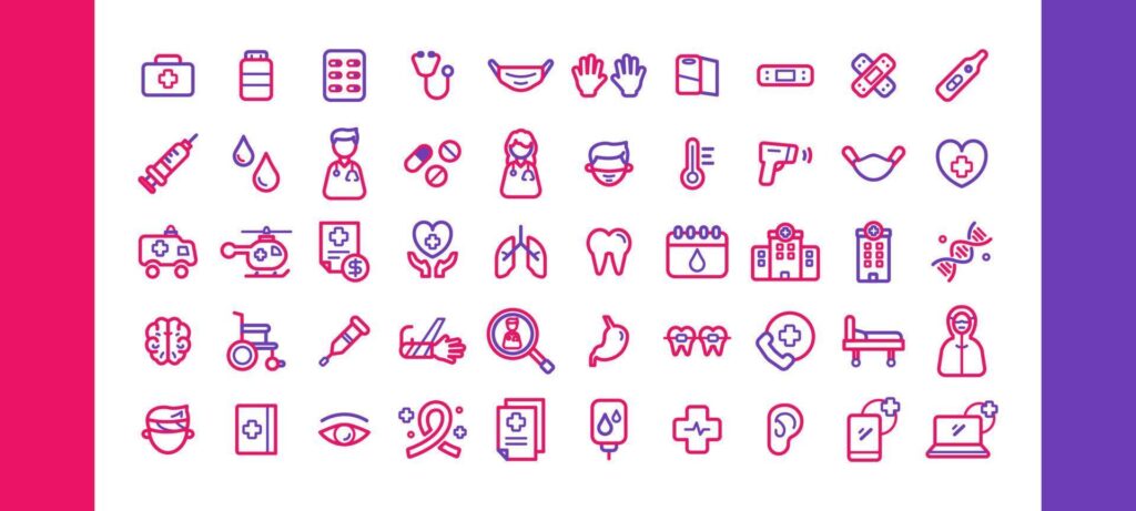 Medical Icon Pack Stock Free