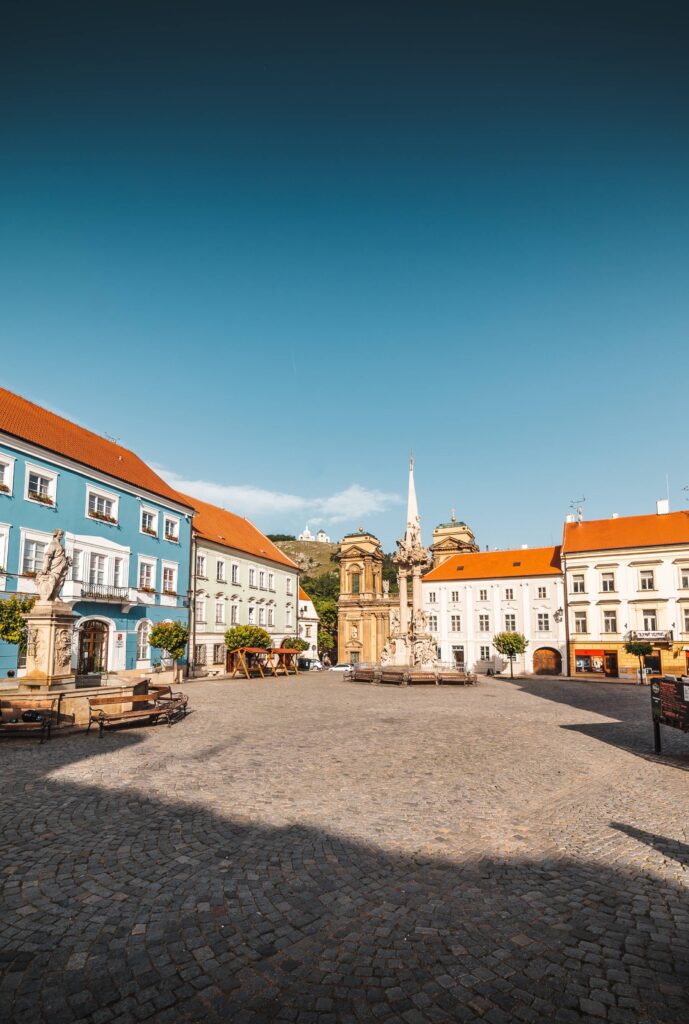 Mikulov City Square in Czech Republic Free Photo