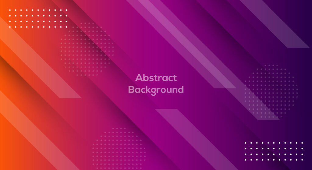 Minimal geometric background. Dynamic shapes composition. Free Vector