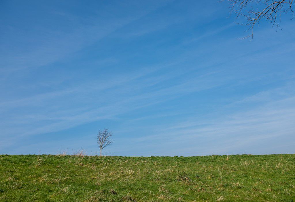 Minimal Blue Sky Free Stock HD Photo