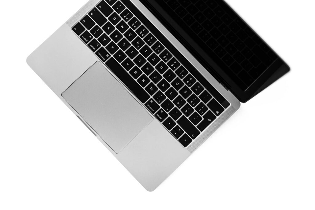 Minimalistic Laptop Keyboard Free Photo