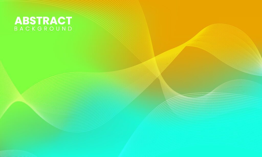 Modern abstract background with gradient color Free Vector