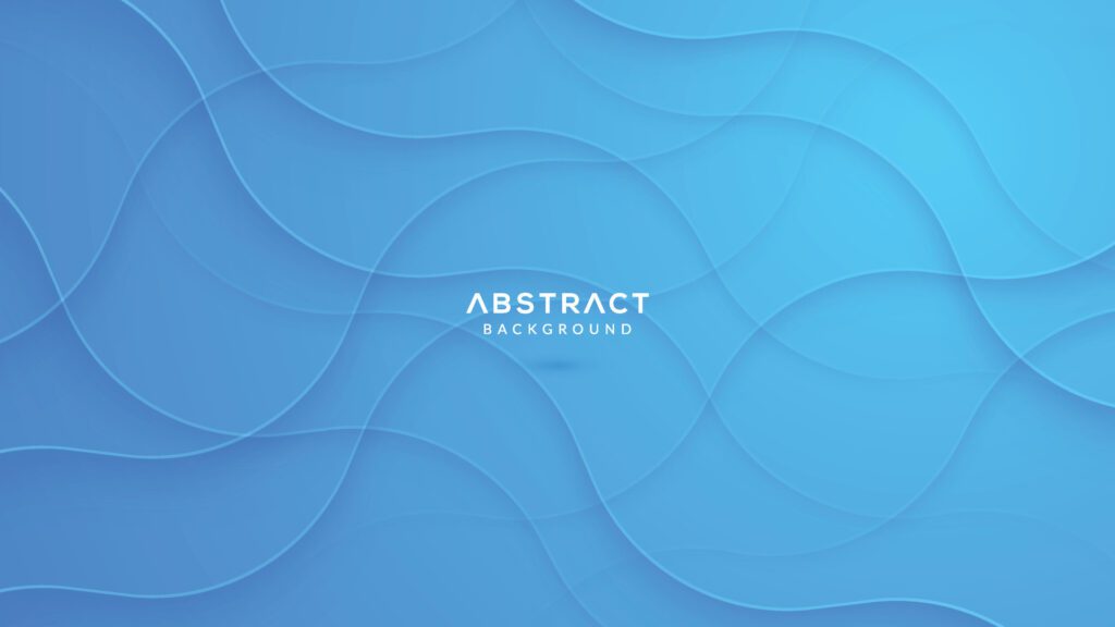 Modern abstract blue light background Free Vector