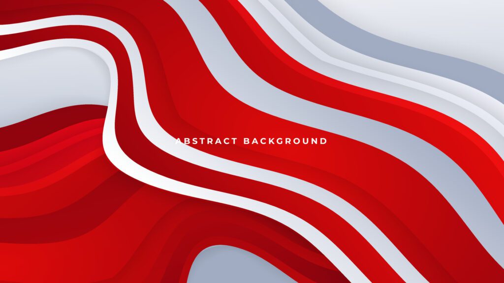 Modern abstract geometric red white background with shadow suit for business corporate banner backdrop presentation and much more Premium Vector Free Vector