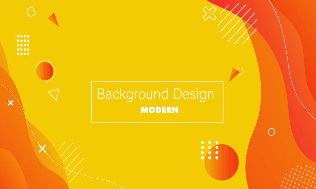 Modern background design with gradient colors and suitable for posters and web layouts. Vector Design Free Vector