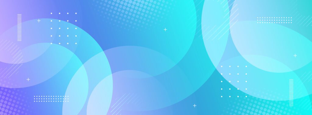 Modern banner background. colorful, blue and purple gradations, circles, eps 10 Free Vector