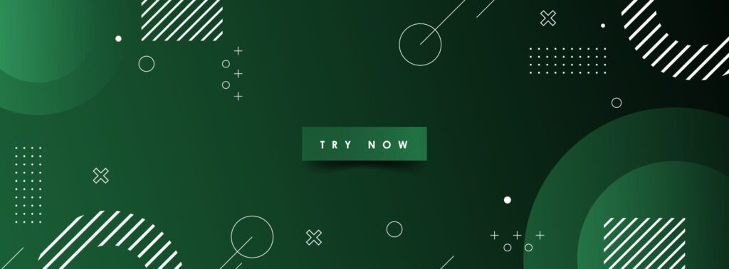 Modern banner background. full color, dark green gradation, geometric eps 10 Free Vector