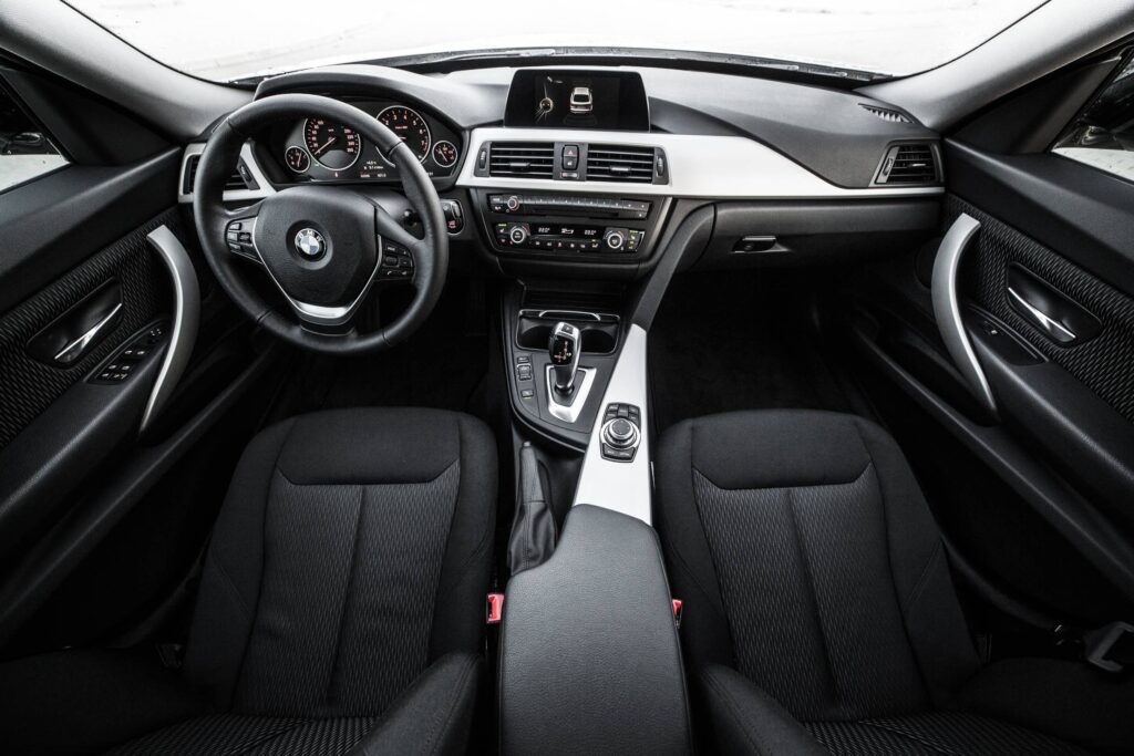 Modern Car Interior Free Photo