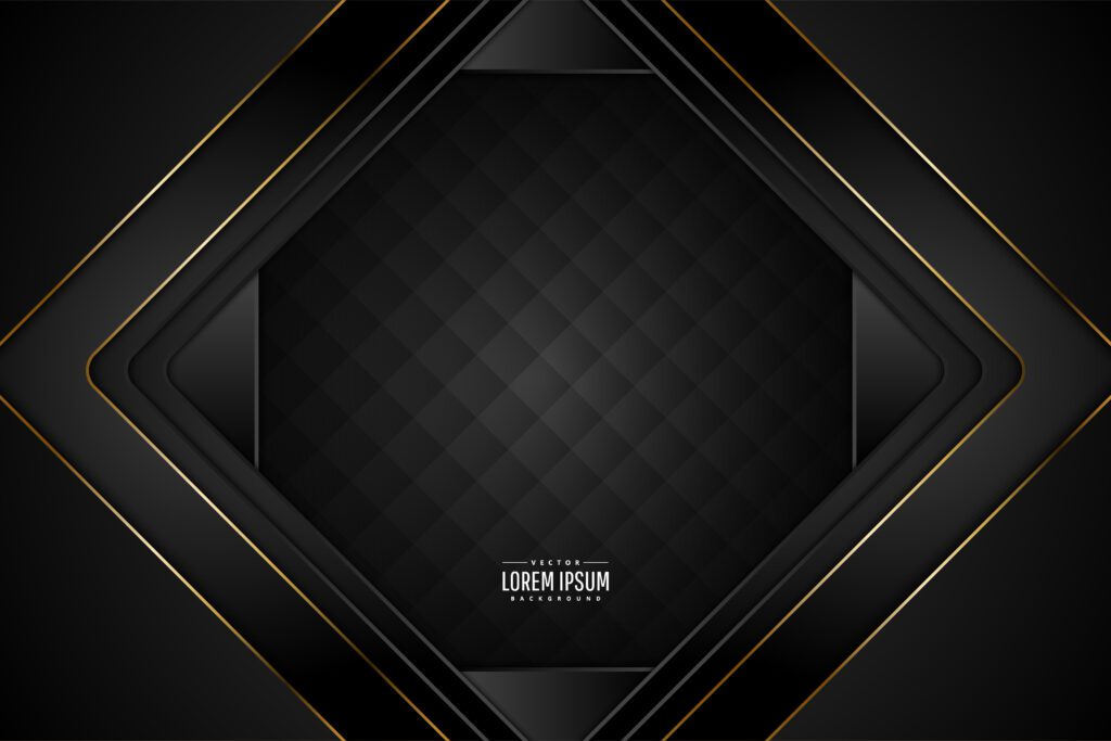 Modern dark abstract background Free Vector