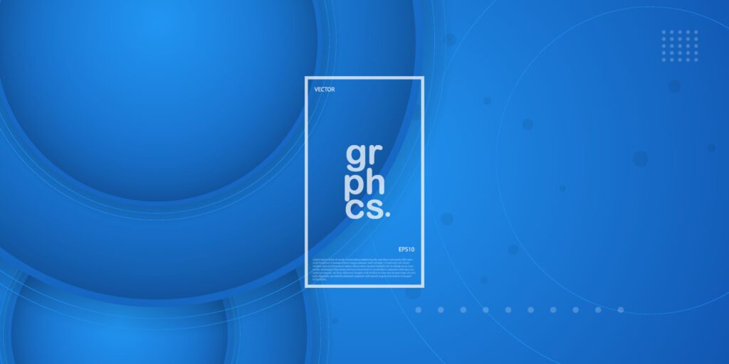 modern elegant blue abstract background geometry for banner, cover, flyer, brochure, poster design, business presentation and website. Eps10 vector Free Vector