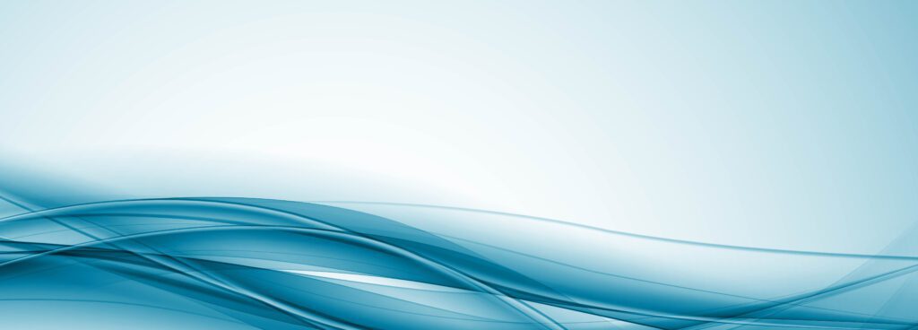 Modern Flowing Blue Waves Banner Free Vector