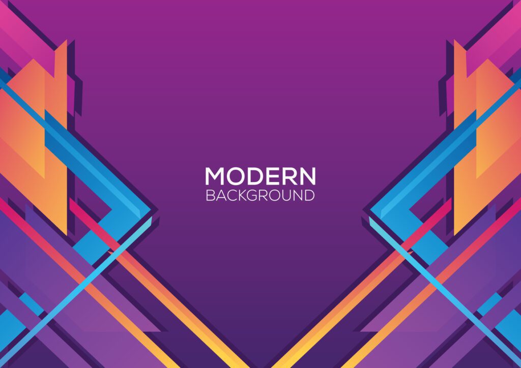 modern geometric gradient color design abstract background Free Vector and Free SVG