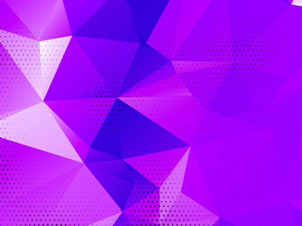 Modern geometric triangle polygon background Free Vector