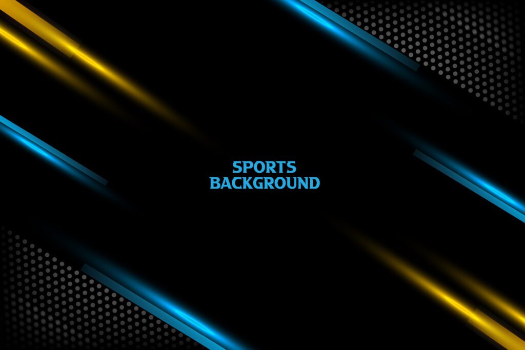 Modern Sports Background vector. Abstract sports design background Free Vector