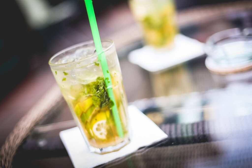 Mojito Drink Detail Free Photo