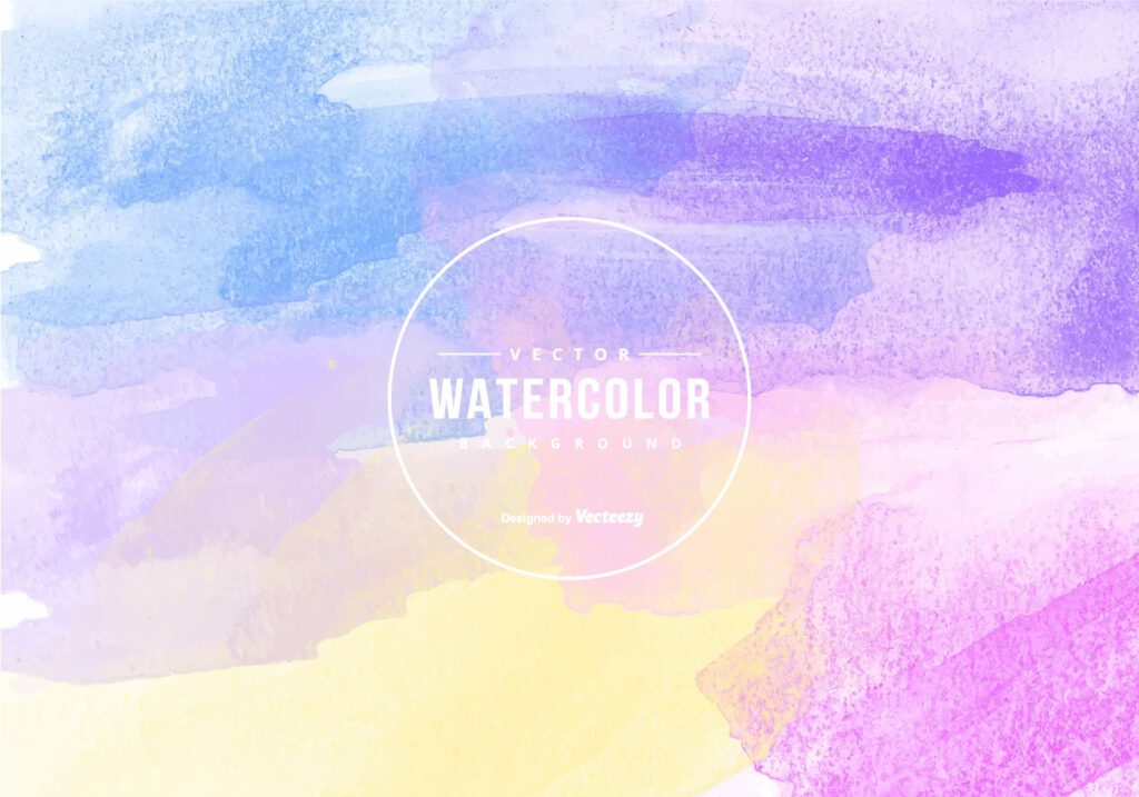 Multicolor Vector Watercolor Background Free Vector and Free SVG