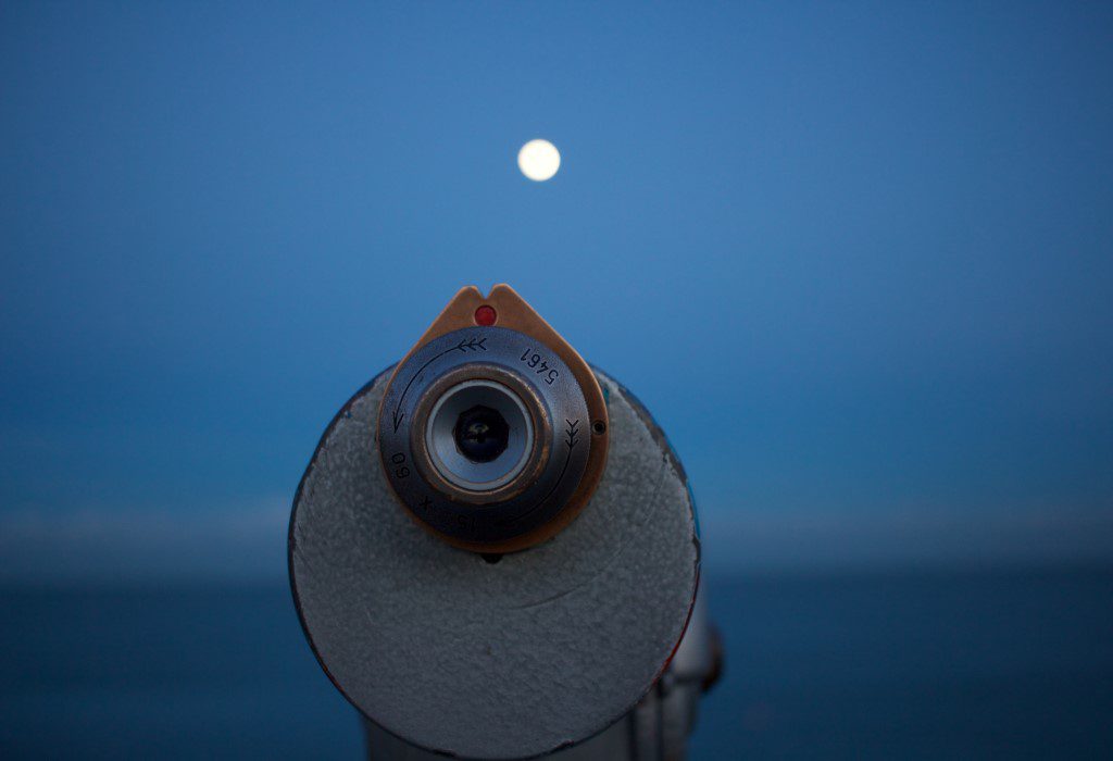 Night Sky Viewer Moon Calm Free Stock HD Photo