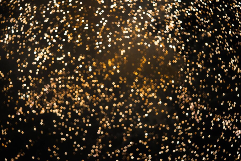 NYE Abstract Fireworks Bokeh Background Free Photo