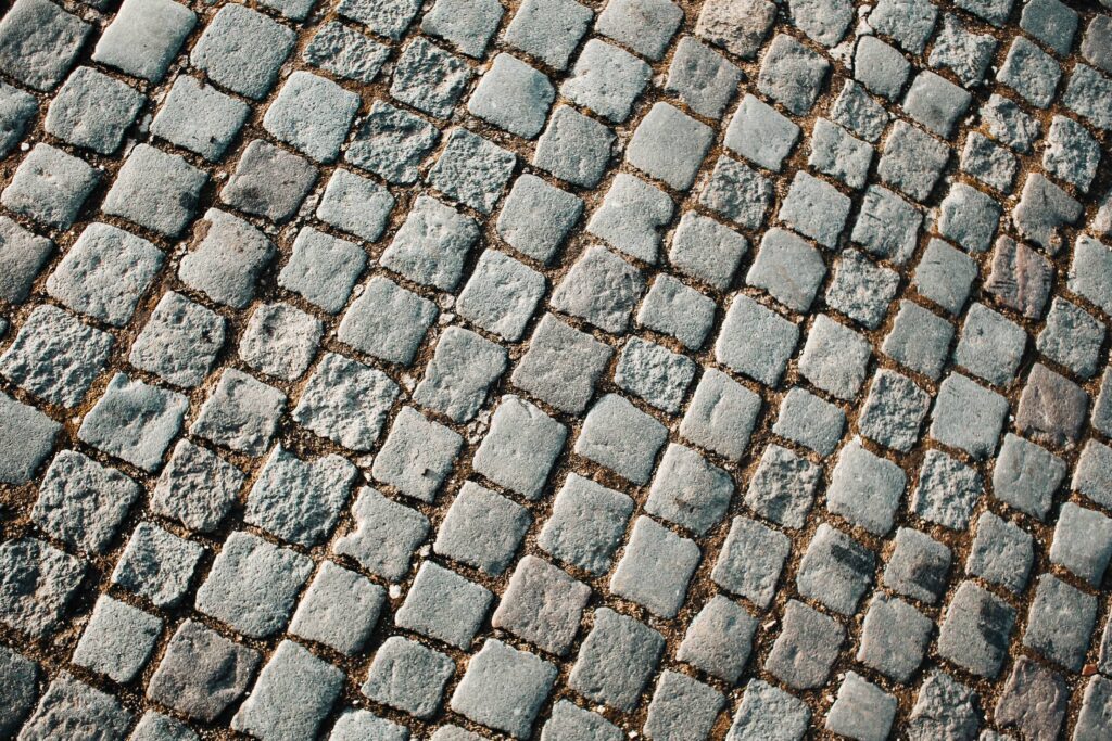 Old Block Pavement Pattern Free Photo