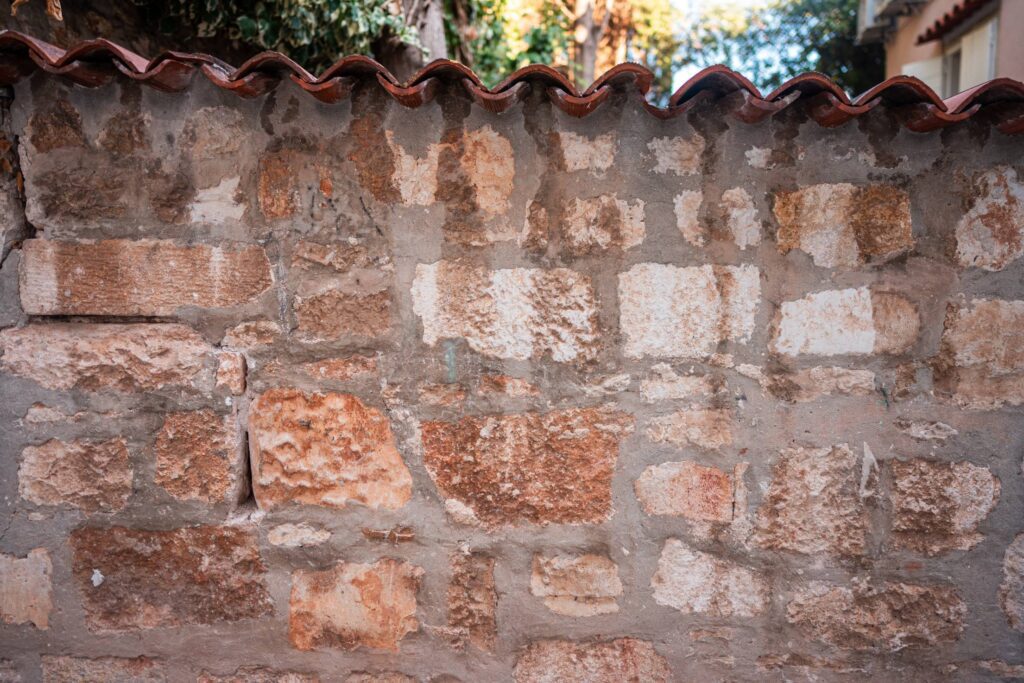 Old Town Historic Brick Wall Background Free Photo