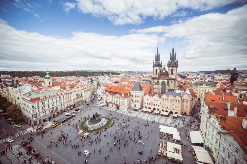 Old Town Square in Prague, Czech Republic Free Photo