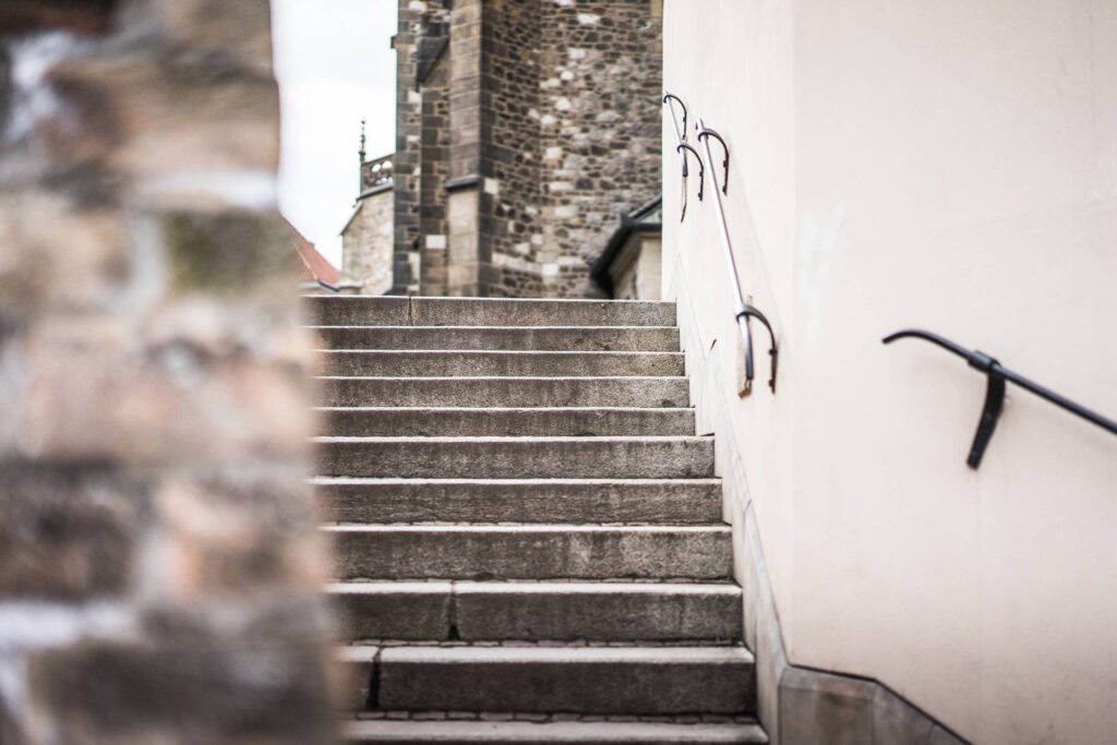 Old Town Stairs Free Photo