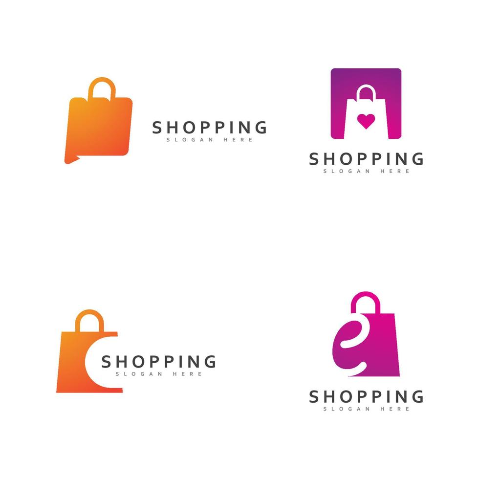 Online Shop Logo Vector, Shop logo design template, illustration,s imple modern and iconic logo Stock Free and Free SVG