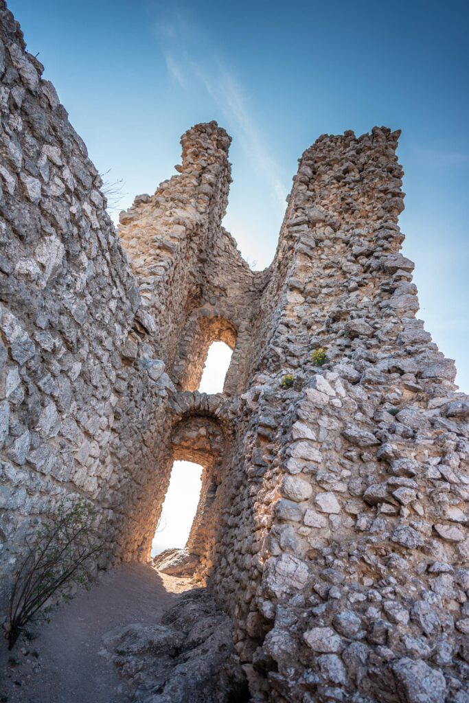 Orphan’s Castle Ruins in Klentnice, Czechia Free Photo