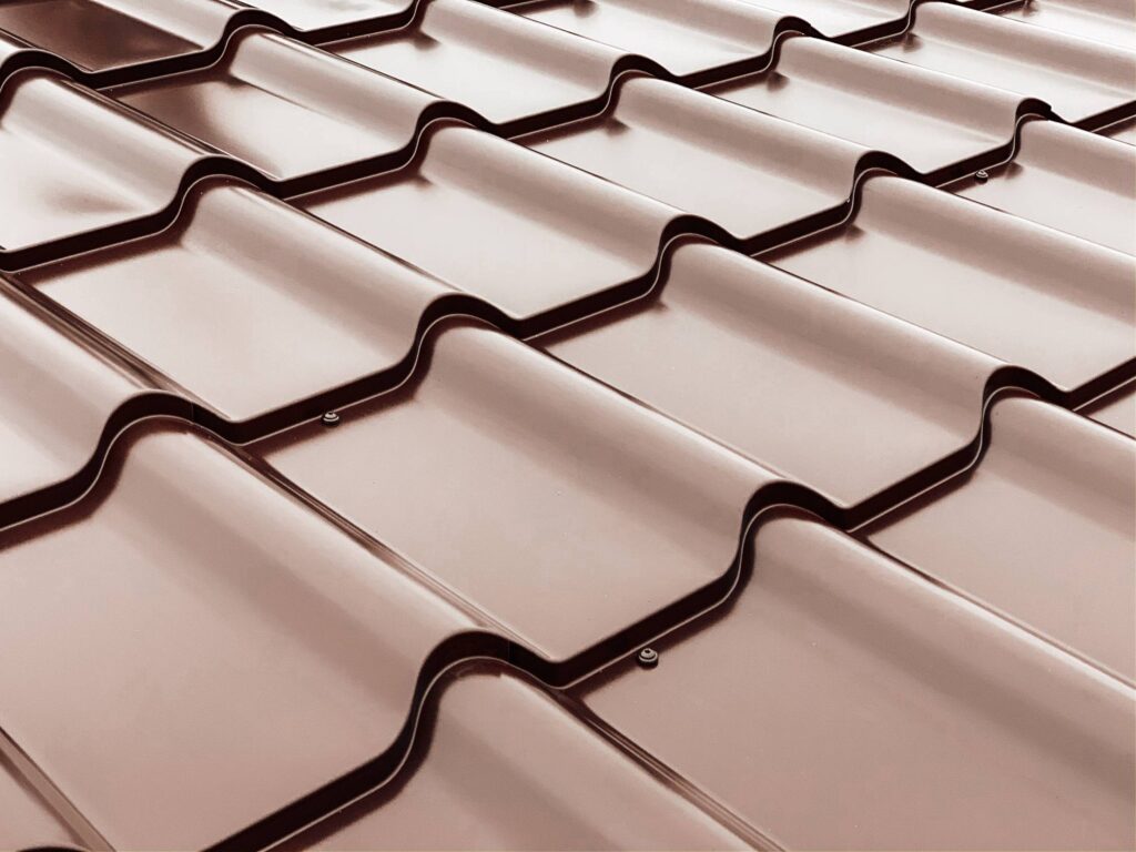 Overlapping Rows of Roof Tiles Free Photo