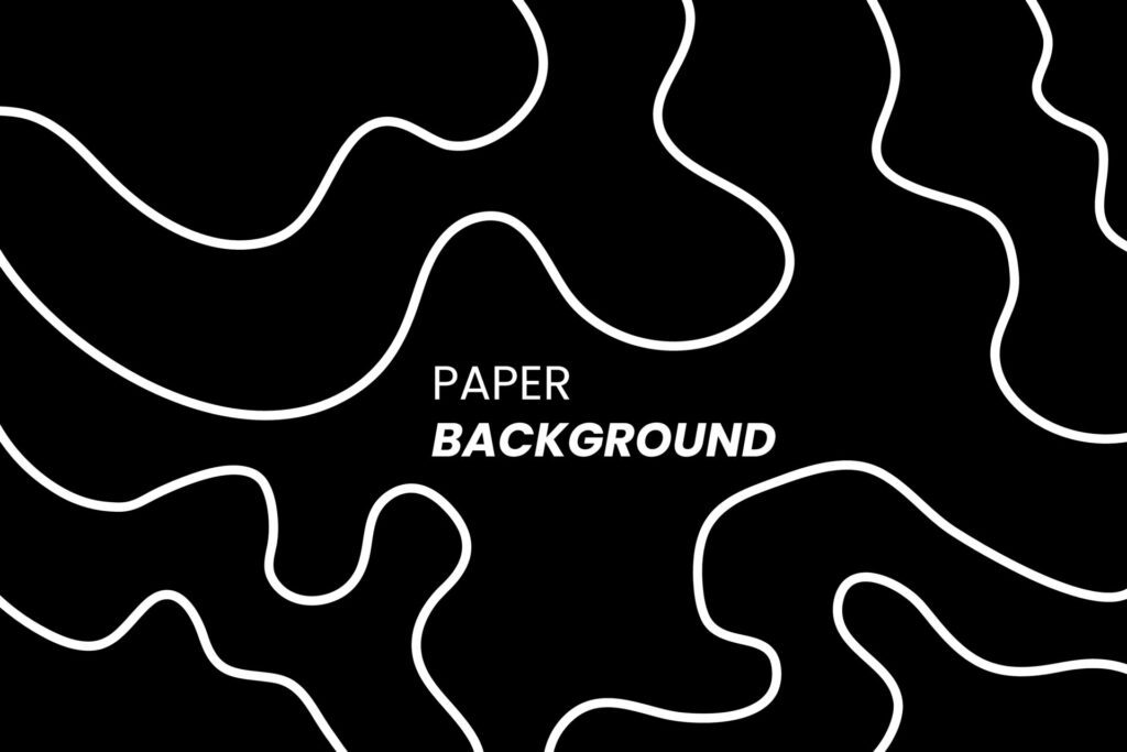 paper background vector with abstract shapes Free Vector