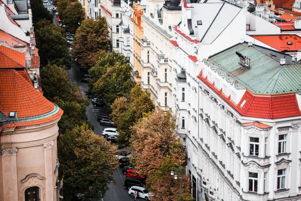 Parizska Street in Prague, Czech Republic Free Photo