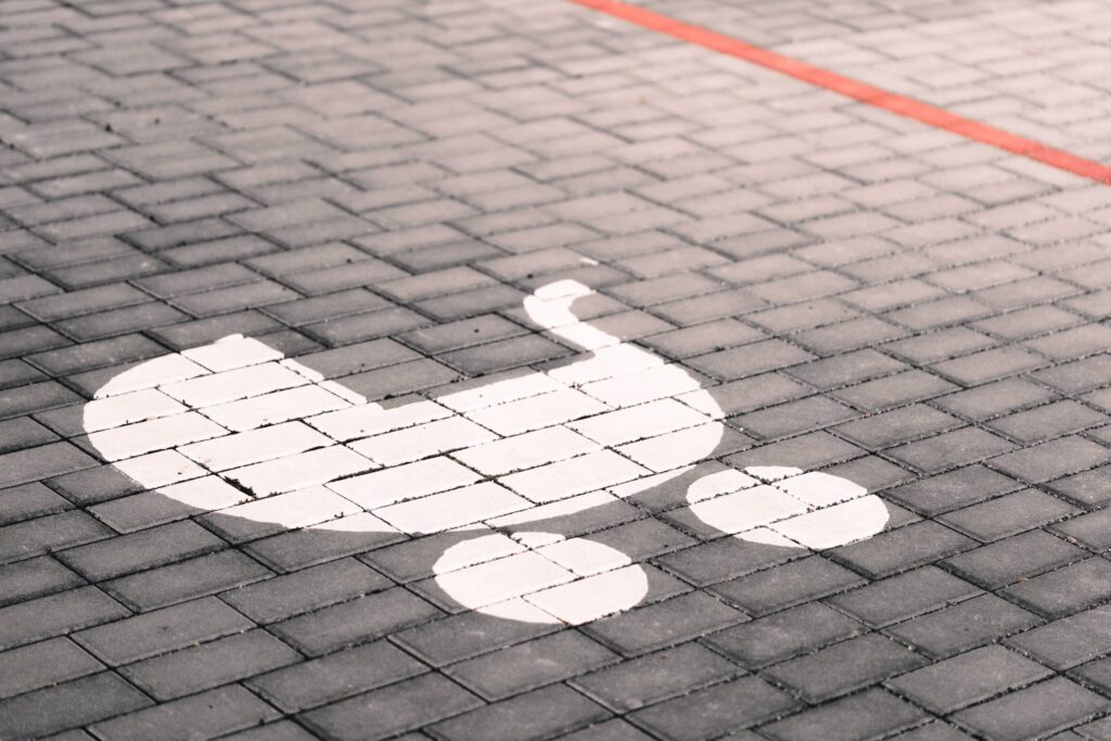 Parking Spot Reserved for Parents with Children Free Photo